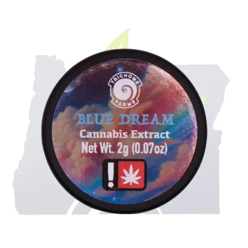 Photograph of product: Trichome-2G CR BHO-(U)Blue Dream