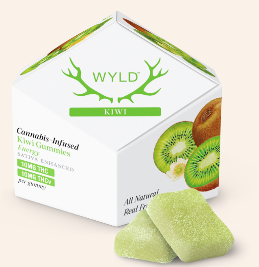 Photograph of product: Kiwi  Oui'd Gummies | 100mg | Wyld