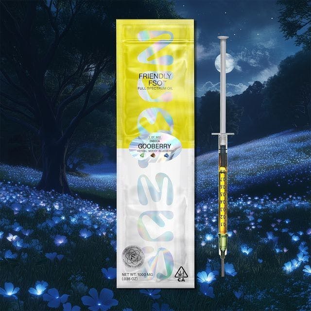 Photograph of product: Friendly Brand - Gooberry - 1g Nucleus Live Resin Applicator - 