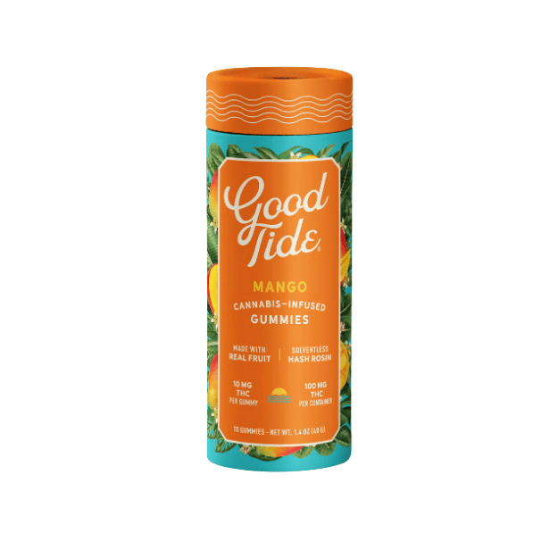 Photograph of product: Good Tide - Solventless Gummy - Mango (Oui'd)