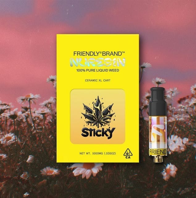 Photograph of product: Pink Lambo (S) - Sticky - Nucleus Cured Resin 1g Cart - Pink Lambo (S)