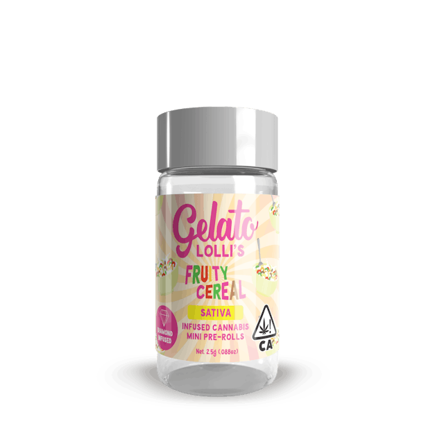 Photograph of product: Fruity Cereal | .6G Lolli 5-Pack (3g) - 