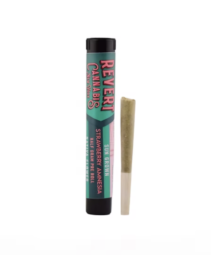 Photograph of product: Revert Oui'd | Strawberry Amnesia | 0.5G Pre-Roll