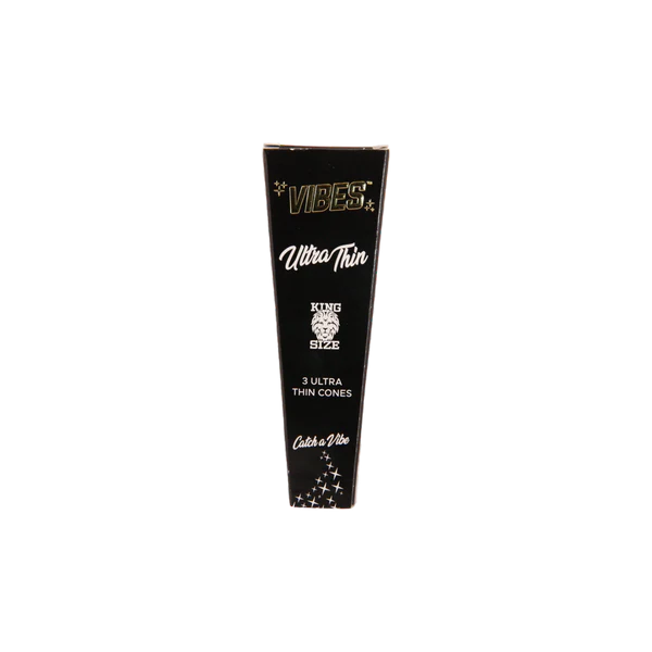 Photograph of product: Vibes Ultra Thin Cones - King Size 3pk