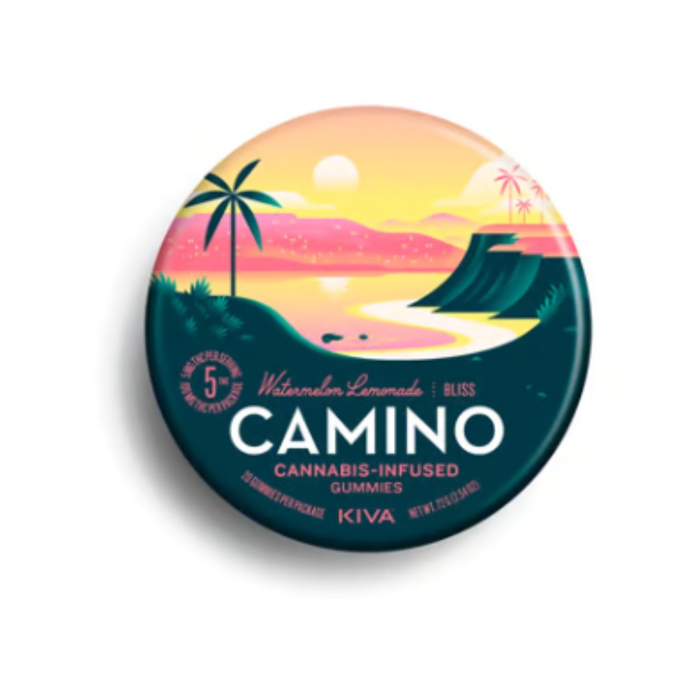 Photograph of product: Kiva | Camino Watermelon Lemonade 20pk | 100mg