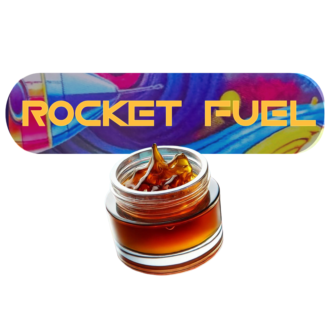 Photograph of product: Rocket Fuel - Live Resin - Runtz