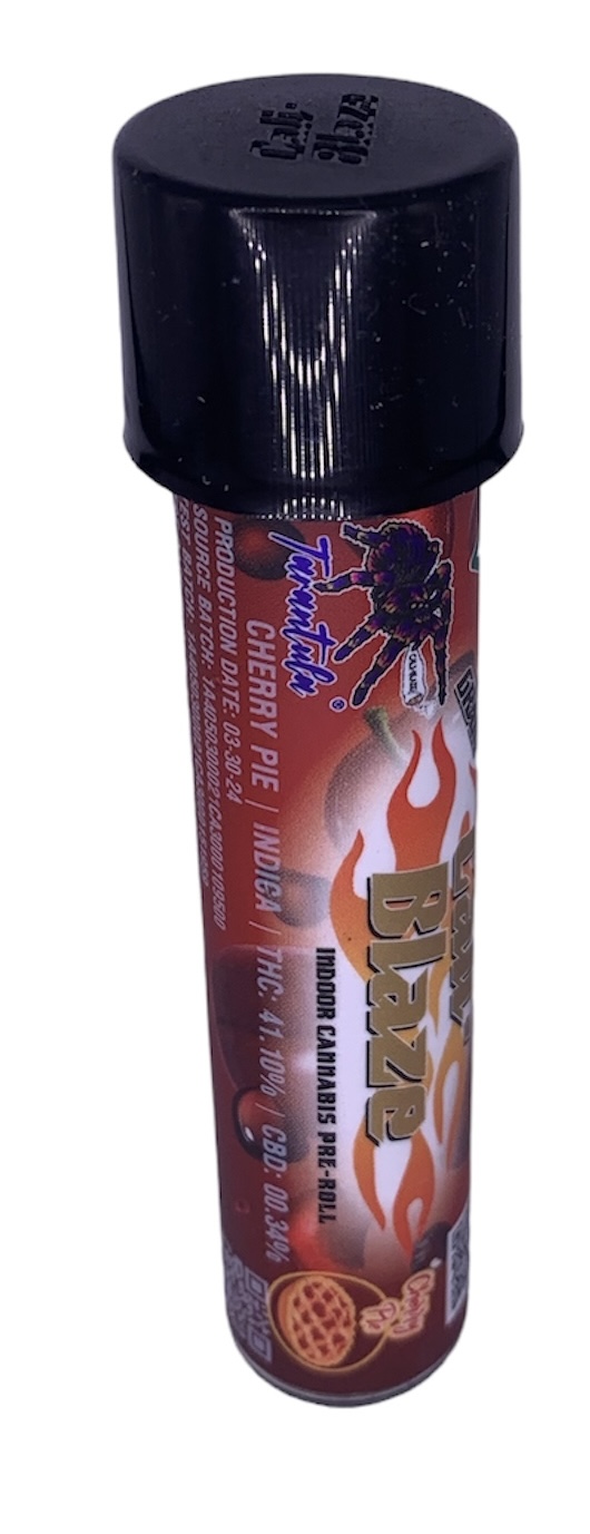Photograph of product: Cherry Pie Infused Tarantula Pre Roll