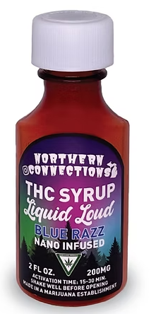 Photograph of product: Liquid Loud - Blue Raspberry - 200mg Syrup