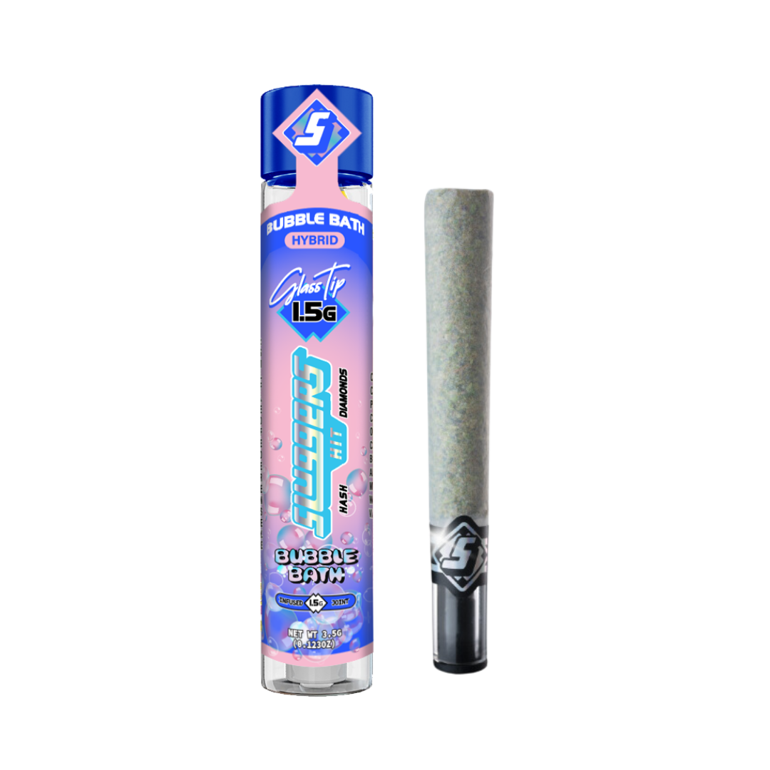 Photograph of Product: BUBBLE BATH (I) 1.5G INFUSED JOINT