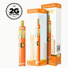 Photograph of product: Dime | 2g AIO | Peach Kush