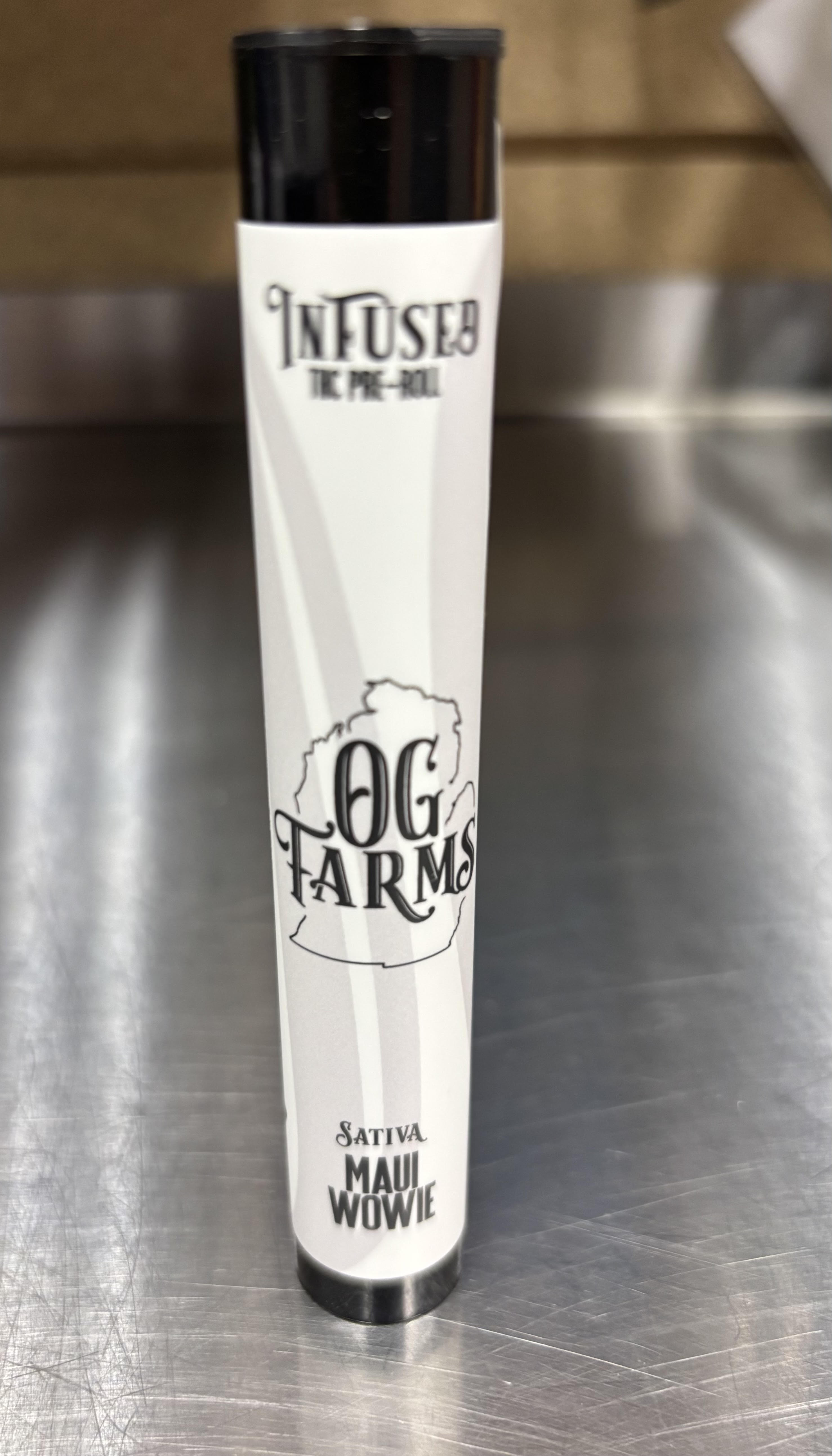 Photograph of product: OG Farms 1.2g Infused Maui Wowie