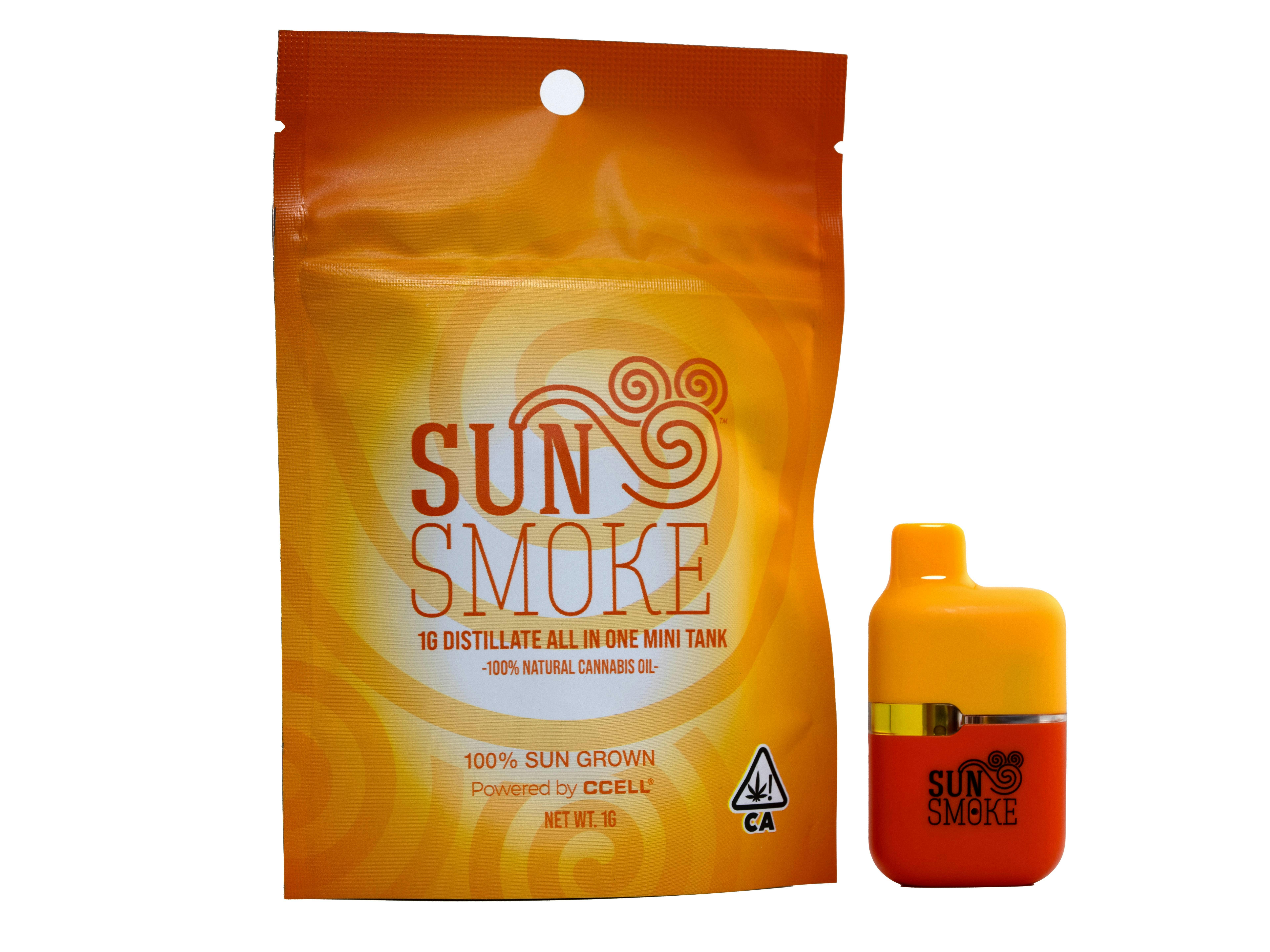 Photograph of Product: SunSmoke - Honeydew Boo 1g All-in-One