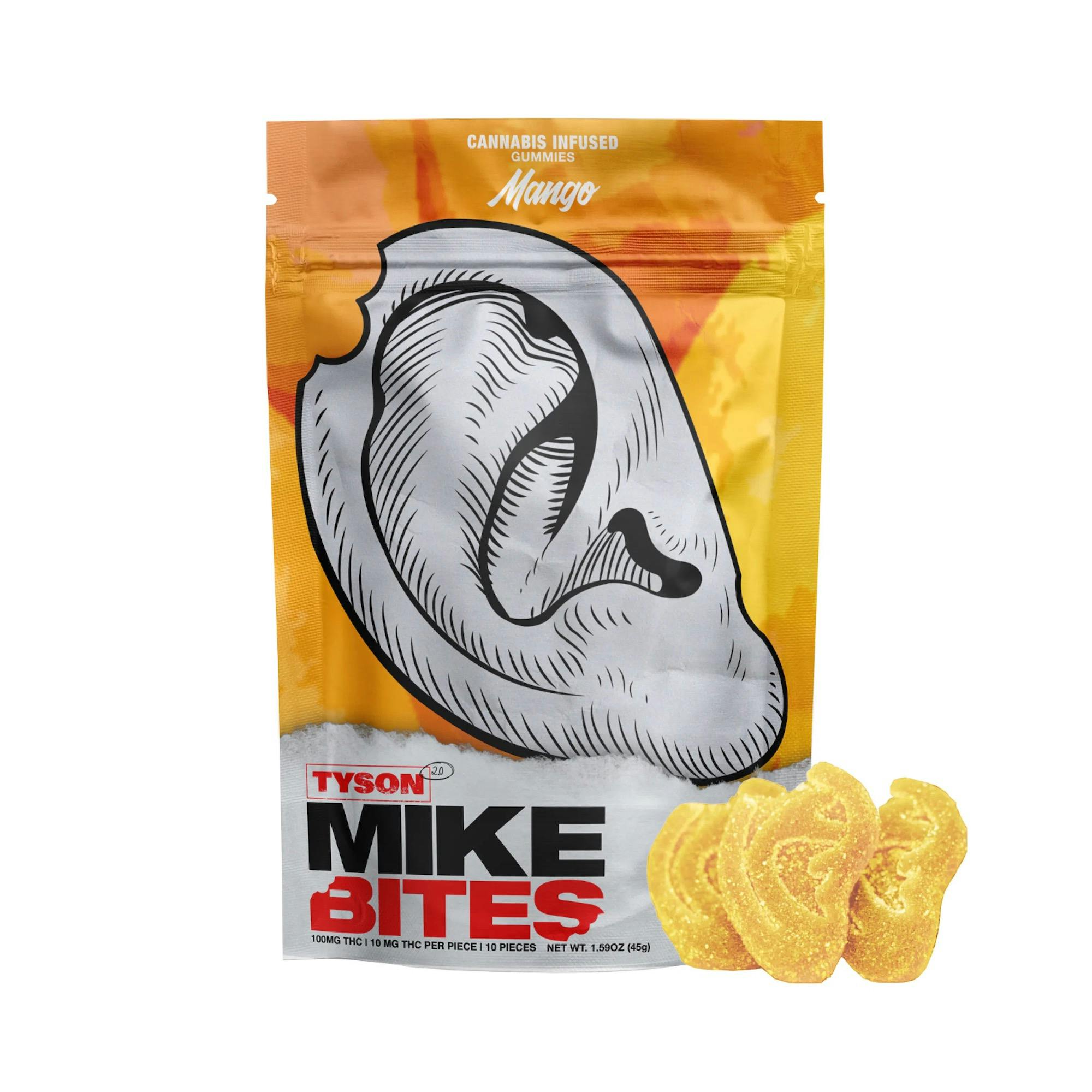 Photograph of product: Tyson Mike Bites 10pk - Mango Bites
