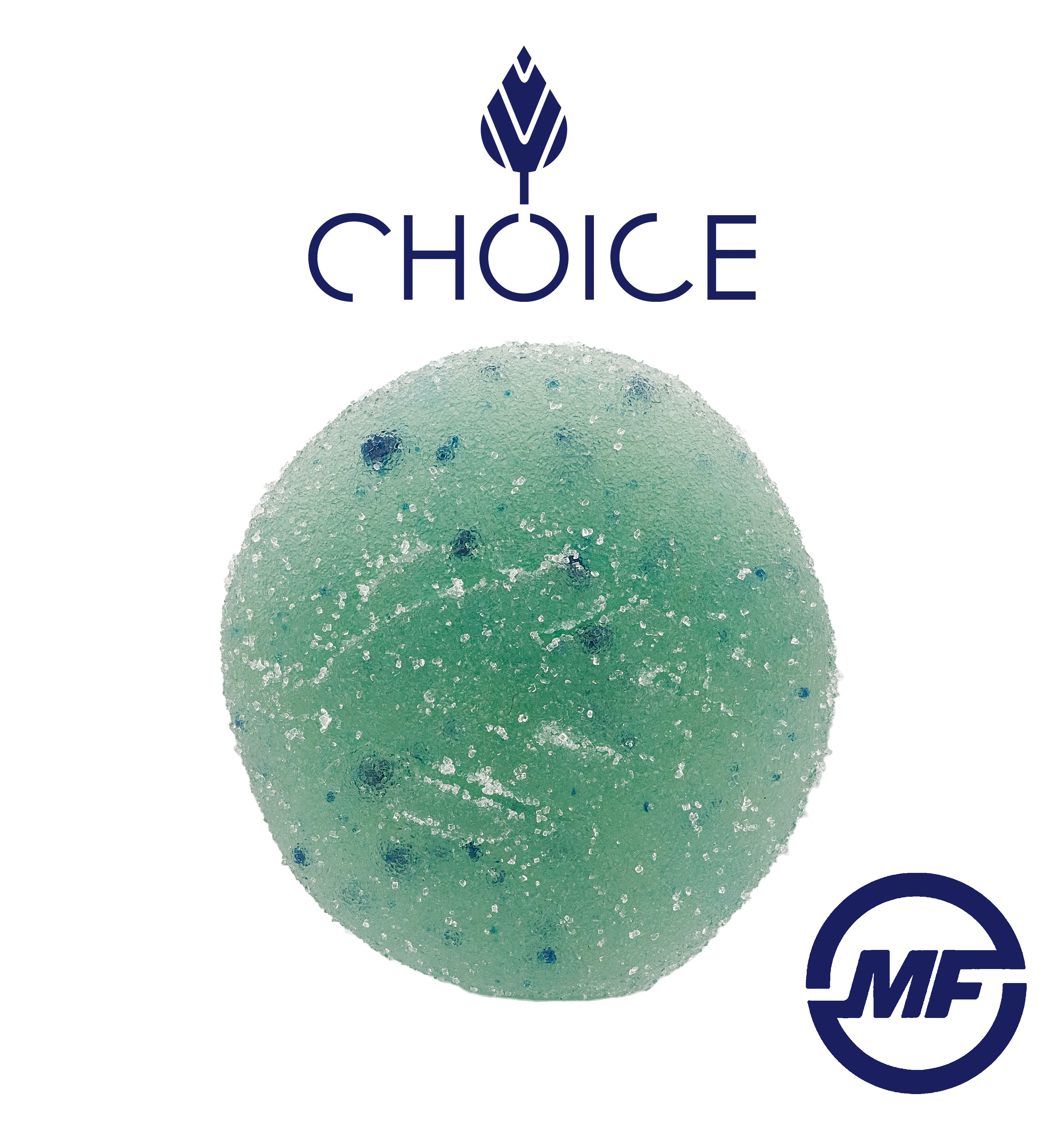 Photograph of product: Choice | Blue Raz Dream Chews | 100mg