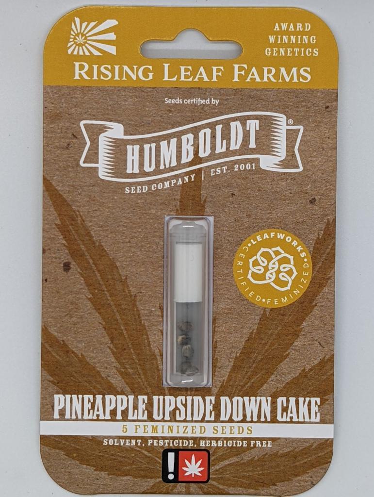 Photograph of product: Humboldt Feminized Pineapple Upside Down Cake 5 Pack Seeds