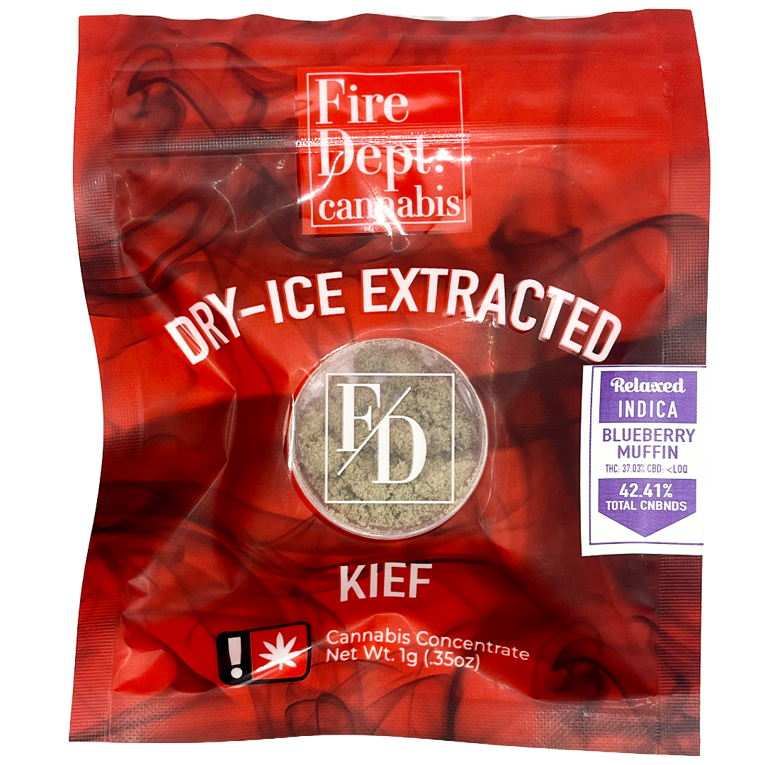 Photograph of product: FD- Blueberry Muffin 1G Kief (I)