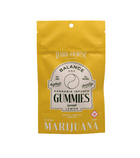 Photograph of product: 200mg Gummies | Sweet Lemon 1:1:1 TH-oui:CBD:TH-ouiV