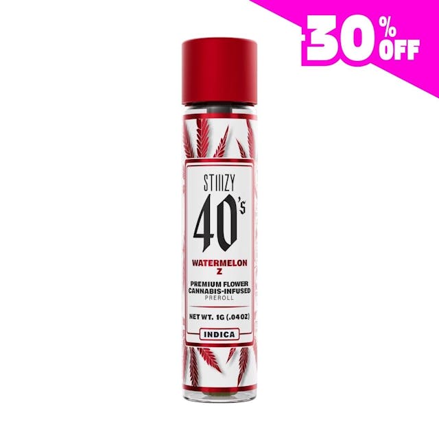 Photograph of product: Watermelon Z - 40's Infused Preroll 1g - 