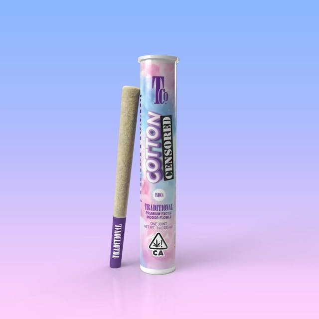 Photograph of product: Cotton Censored | 1g Pre-Roll