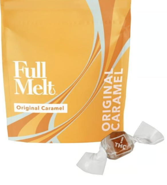 Photograph of product: Full Melt | 100 mg Caramels