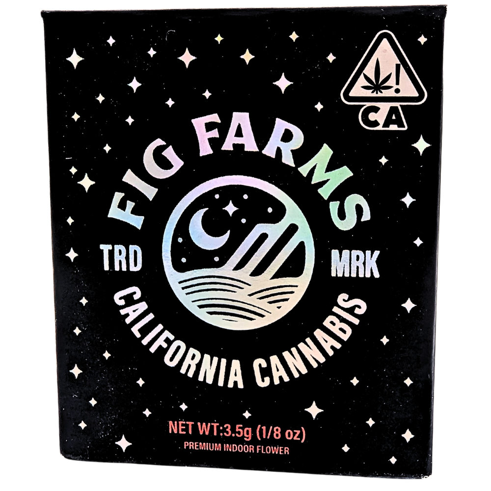 Photograph of product: Fig Farms Indoor Flower 3.5g Eighth - Blue Face (H)