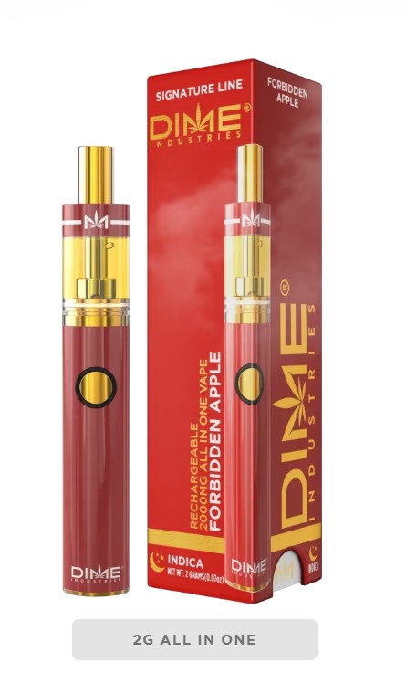 Photograph of product: Dime Industries | Signature Line | Forbidden Apple | (I) all in one