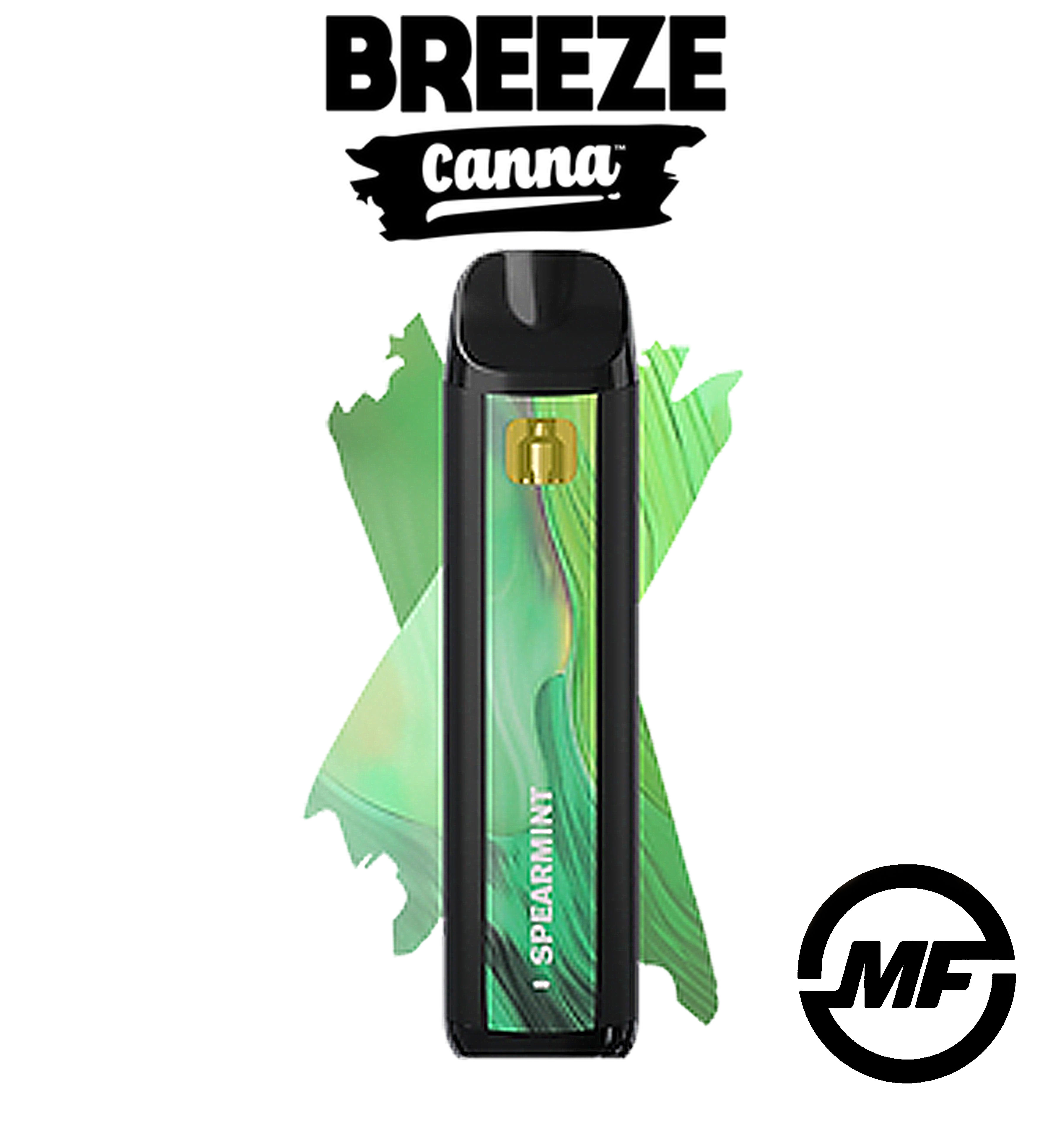 Photograph of product: Breeze Canna Pro | Spearmint | 1g | Disposable