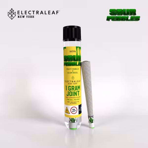 Photograph of product: Electraleaf NY | Pre-Roll Sour Pebbles