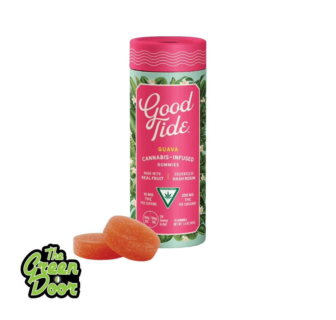 Photograph of product: GOOD TIDE - Guava Rosin - Gummies - 10PK - 100MG