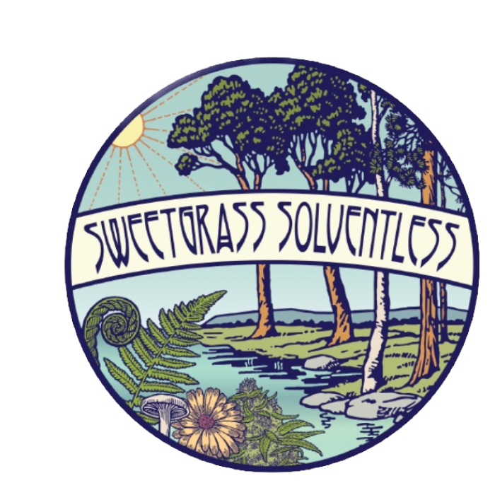 Photograph of product: Sweetgrass - Glue Dream - 1g Live Rosin