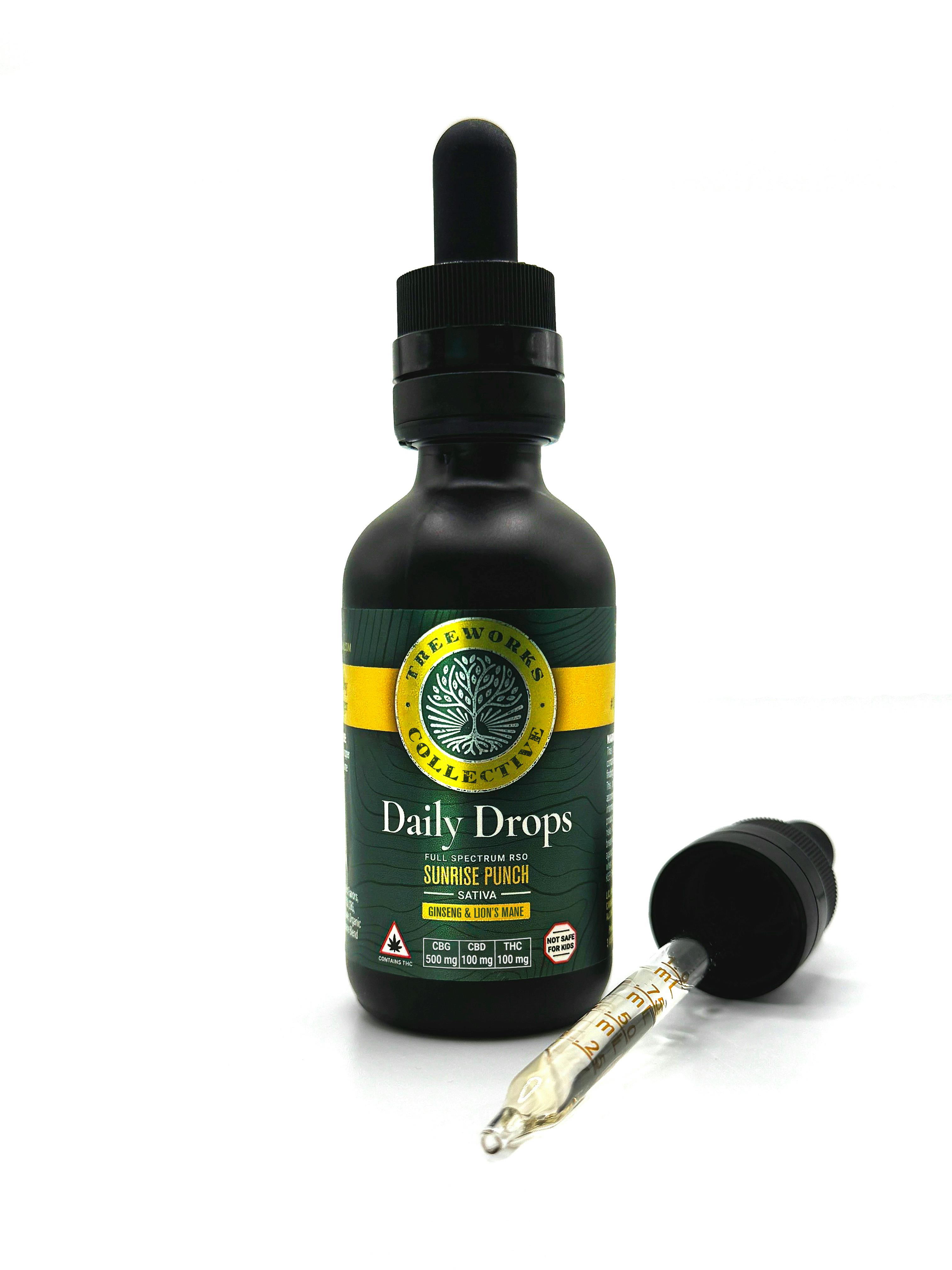 Photograph of product: Daily Drops | [5]CBG:[1]CBD:[1]TH-oui | 25mL