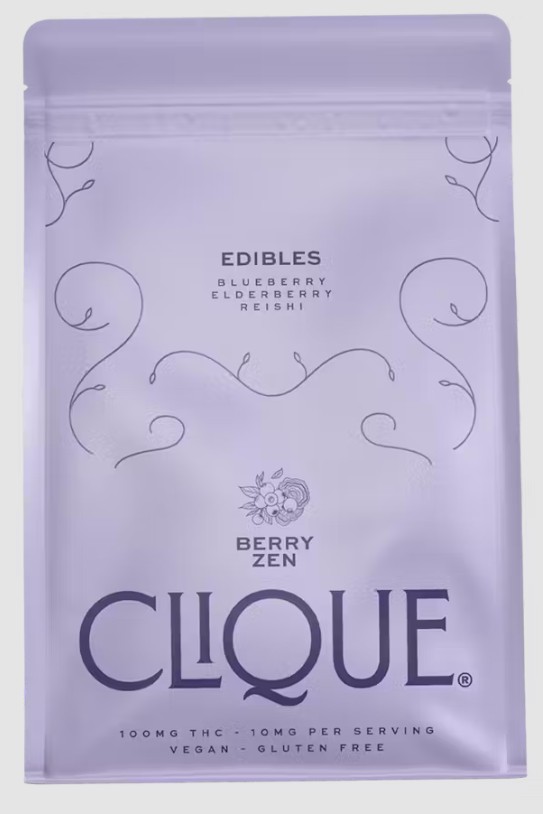 Photograph of product: Gummies | Live Resin | Rest & Tranquility | Berry Zen (TH-oui) | 10 pk