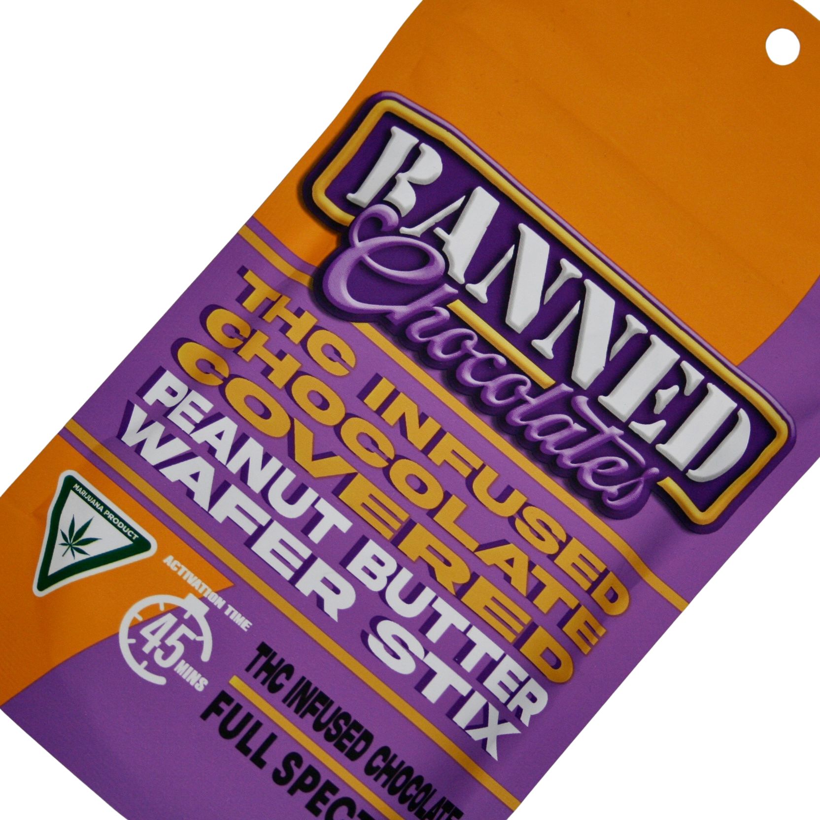 Photograph of product: BANNED | WAFER STIX 200MG (3 PK) | PEANUT BUTTER