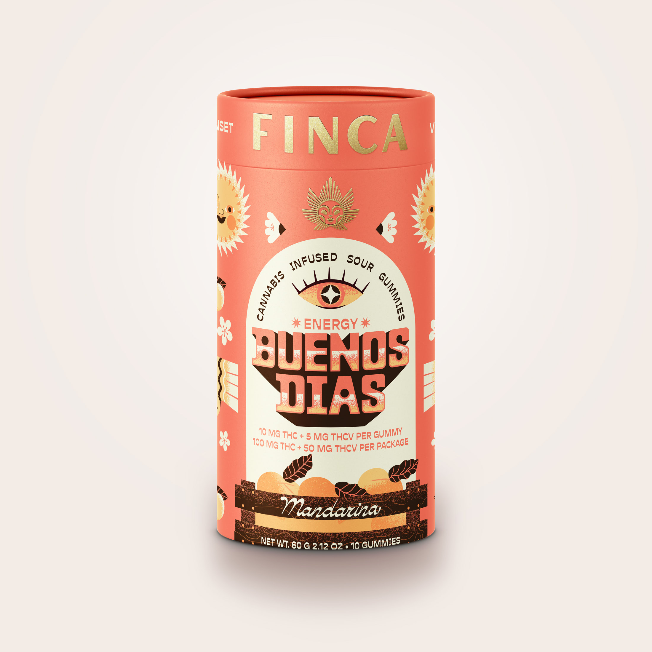 Photograph of Product: Finca | Buenos Dias Mandarina (Energy) | 100mg | 10ct