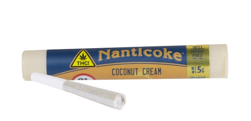 Photograph of product: Coconut Cream | 0.5g Pre-roll