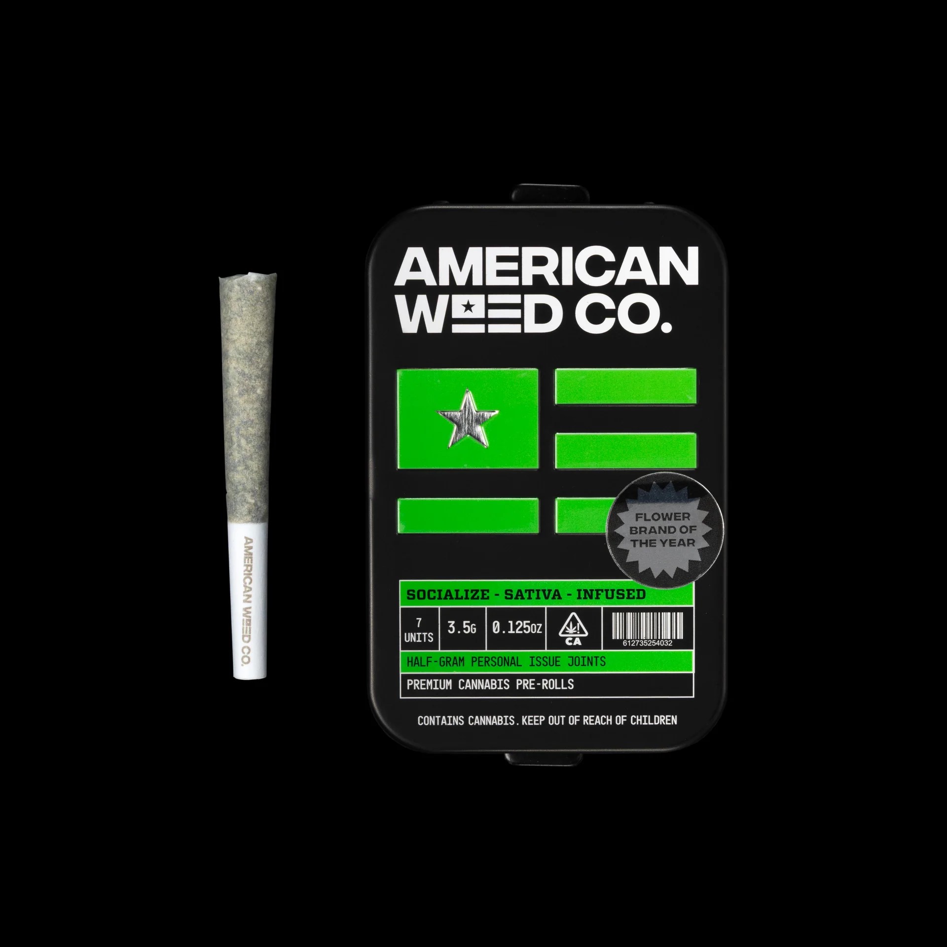 Photograph of Product: Lemon Cherry Gelato Infused 7pk Pre Rolls