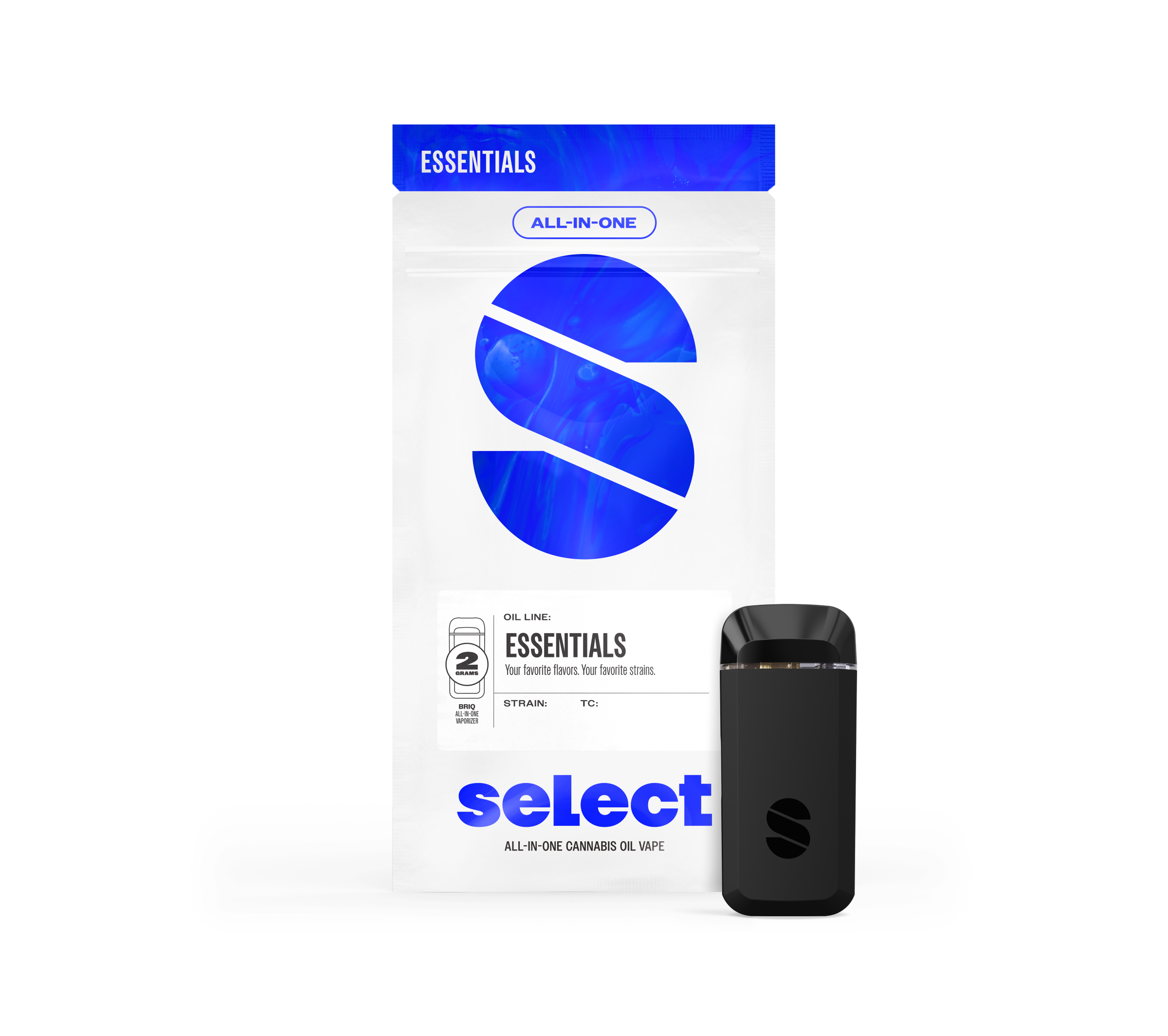 Photograph of product: Select - BRIQ: Super Sour Diesel 2000mg Disposable