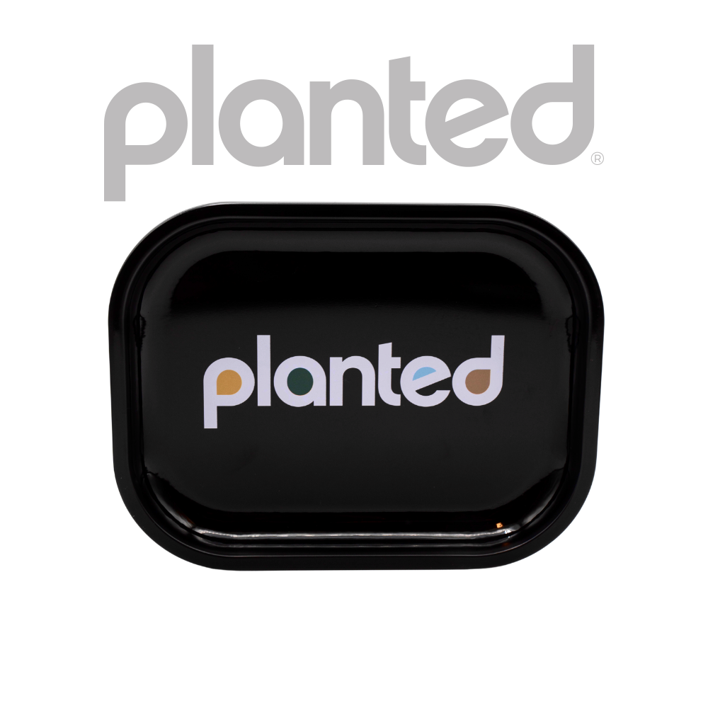 Photograph of product: PLANTED | SMALL BLACK ROLLING TRAY