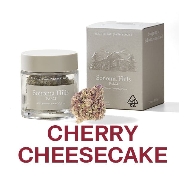Photograph of product: CHERRY CHEESECAKE 3.5G Jar - 