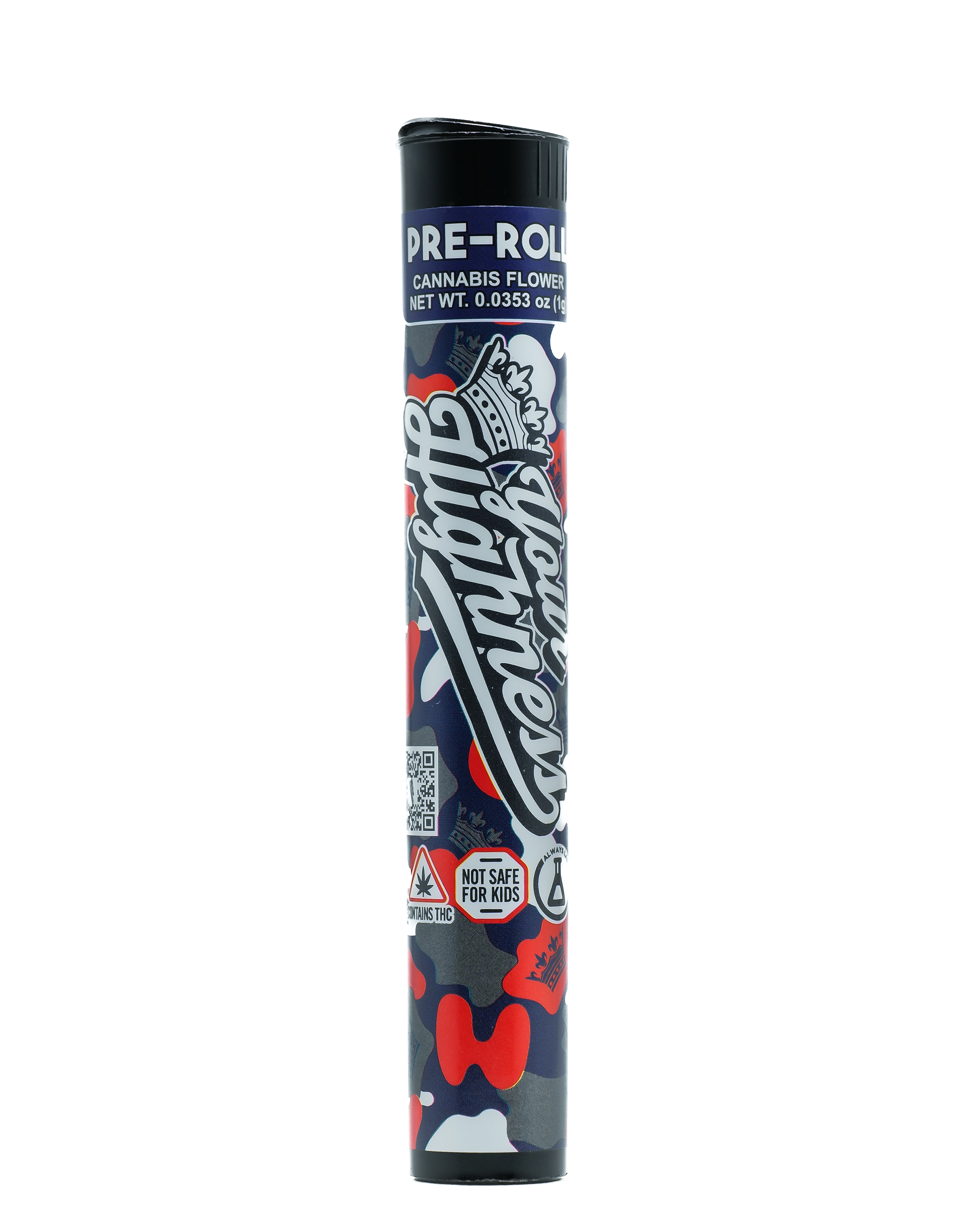 Photograph of product: GRAPE GAS | PREROLL - 1 G