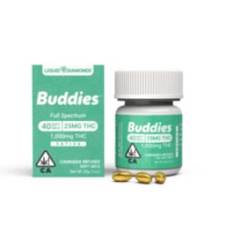 Photograph of product: Hybrid TH-oui Gel Caps 40PK - 1000mg