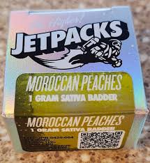 Photograph of product: Jetpacks Badder | 1g | Moroccan Peaches (S)