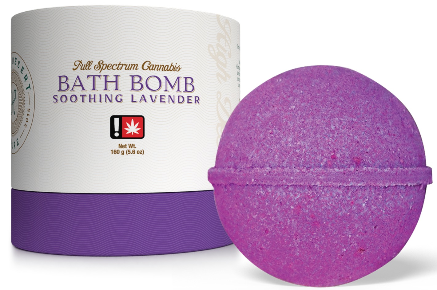 Photograph of product: High Desert Pure Bath Bomb | Soothing Lavender