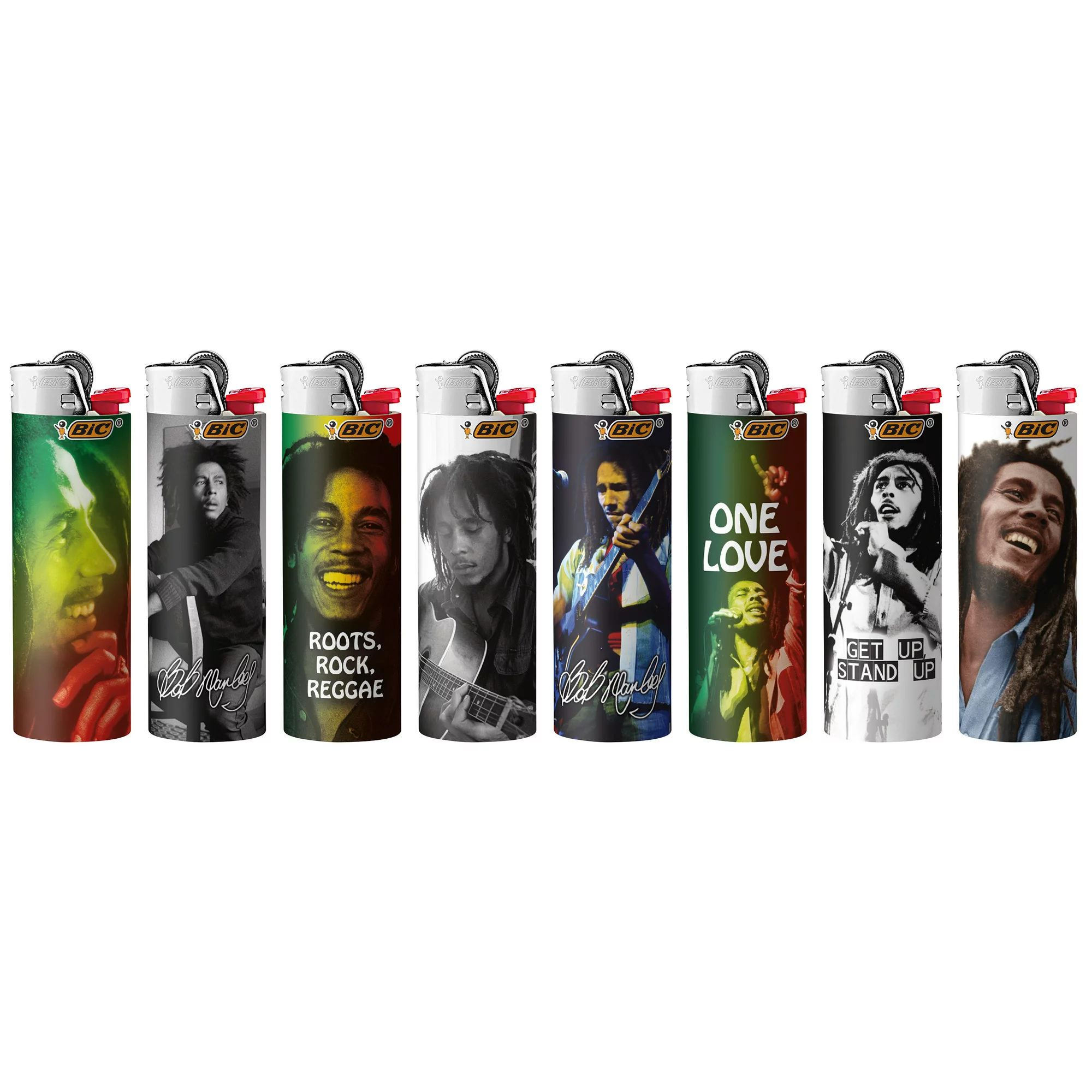 Photograph of product: Bic lighter bob marley