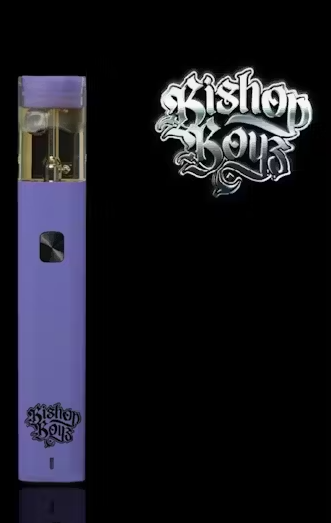 Photograph of product: Bishop Boyz - Rainbow Zkittles - 1g Disposable - Hybrid