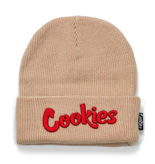 Photograph of product: Cookies Beanie - Cream/Red - 