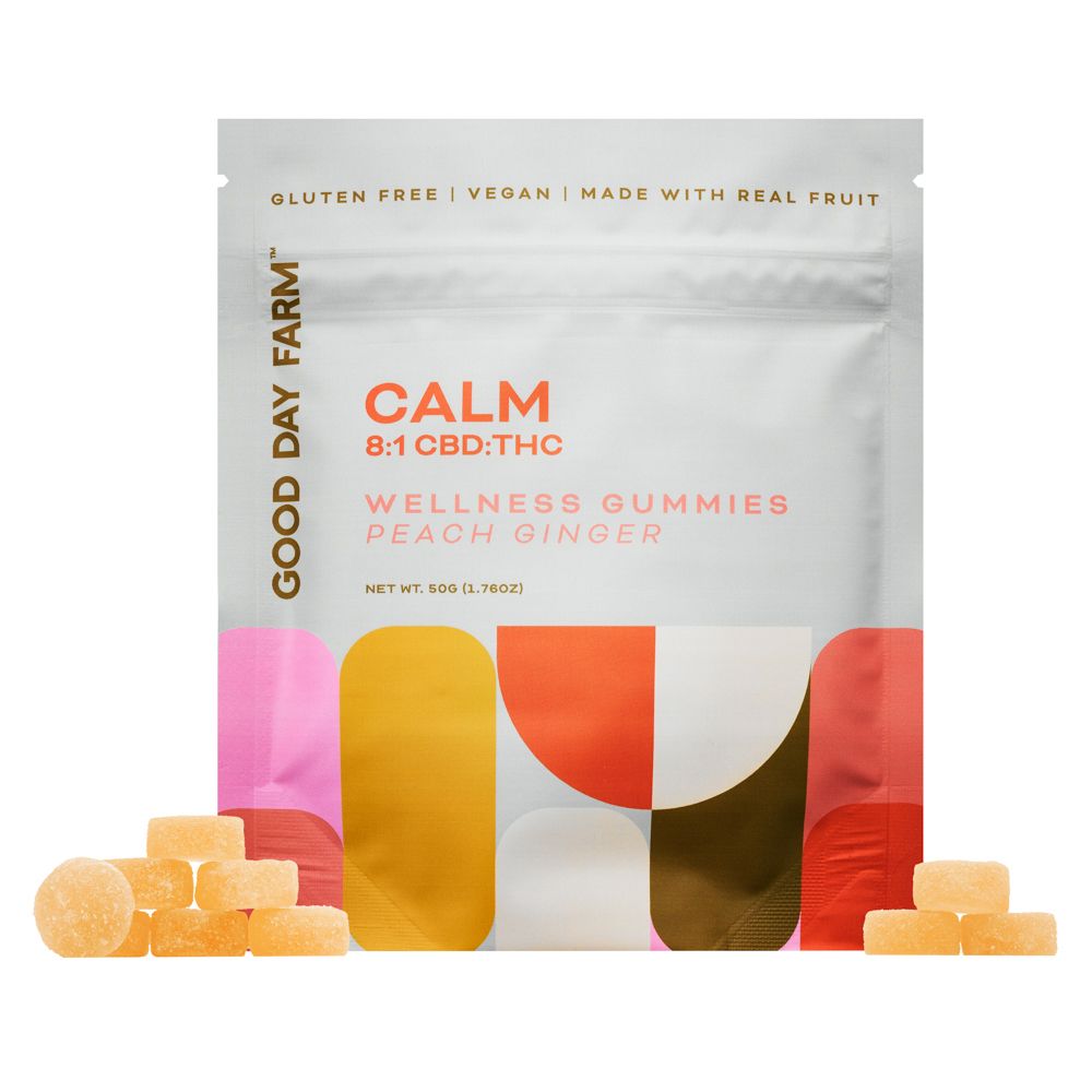 Photograph of product: Peach Ginger | 10 x 5mg