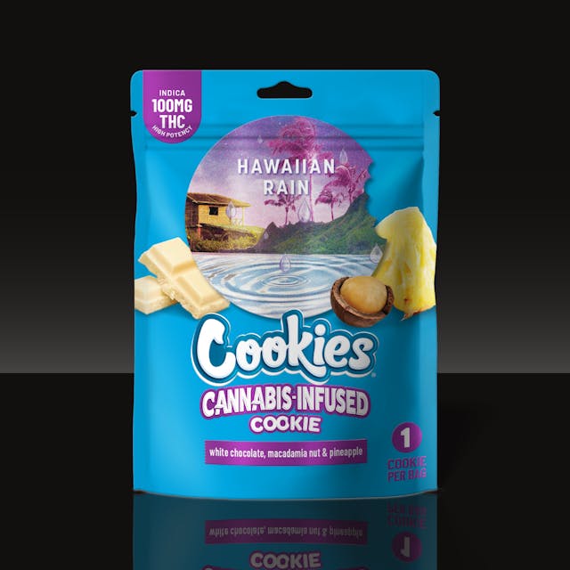 Photograph of product: Hawaiian Rain Cookie 100mg - 