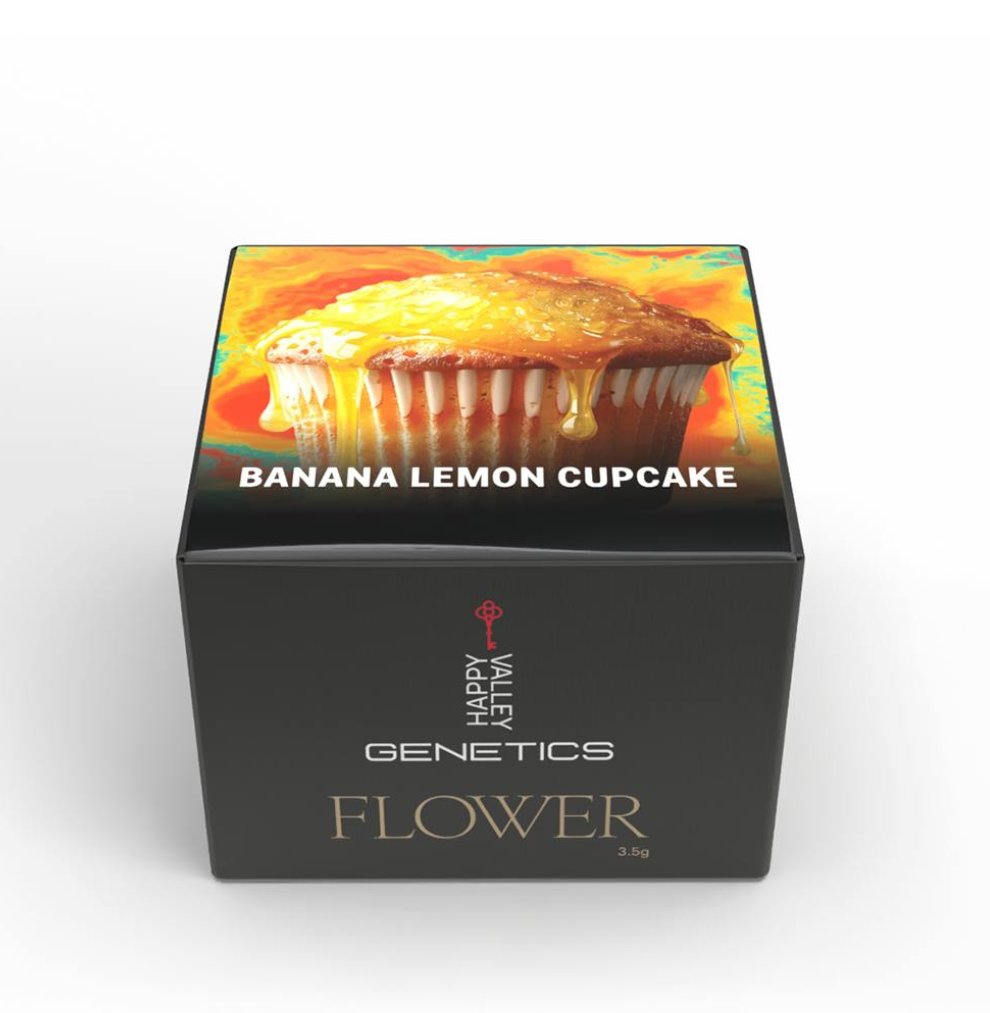Photograph of product: Banana Lemon Cupcake (S-H) 3.5g