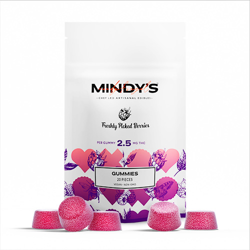 Photograph of product: Freshly Picked Berries Gummies 50mg (20-Pack | 2.5mg Each)